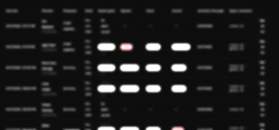 The Neumetria console showing what an agent was told before each turn: who was read, the declared purpose, and the readiness bands it saw, with the first turns legible and the rest of the screen out of focus.
